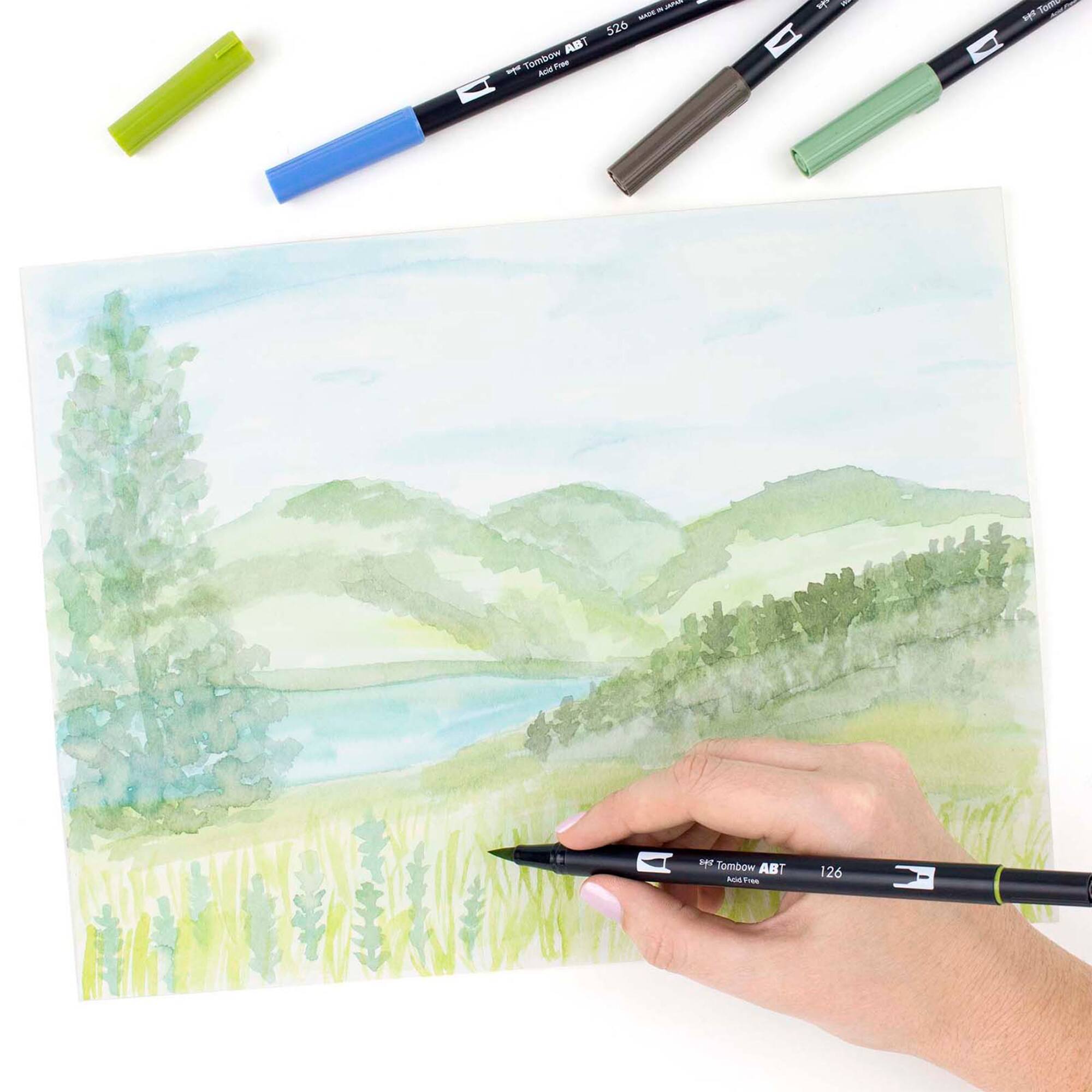 Tombow Landscape Dual Brush Pens